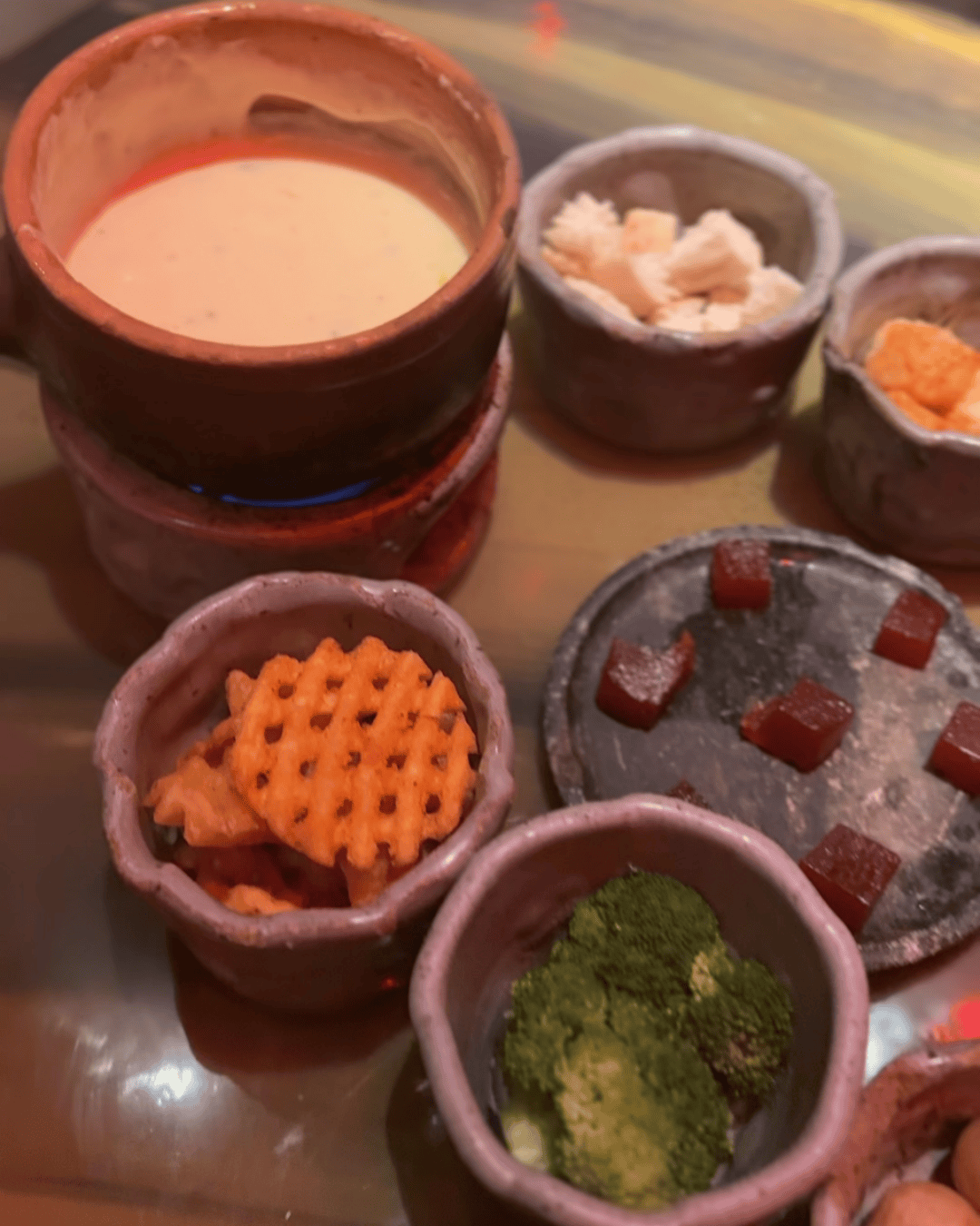 Fondue de queijo era do fogo 4