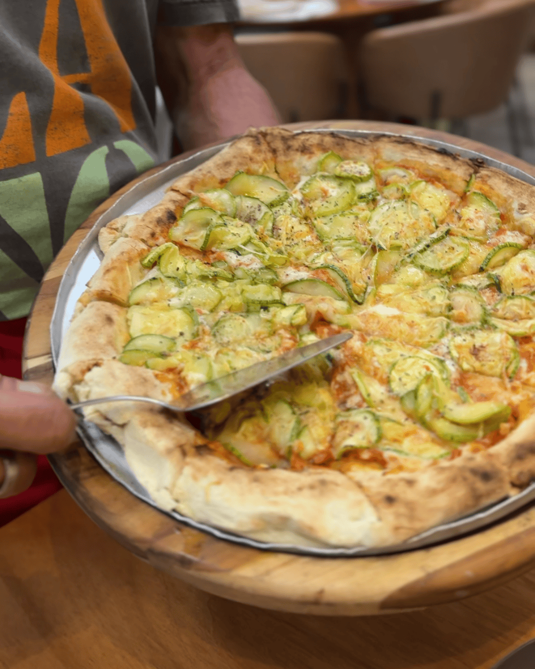 Pizza zucchini panzano